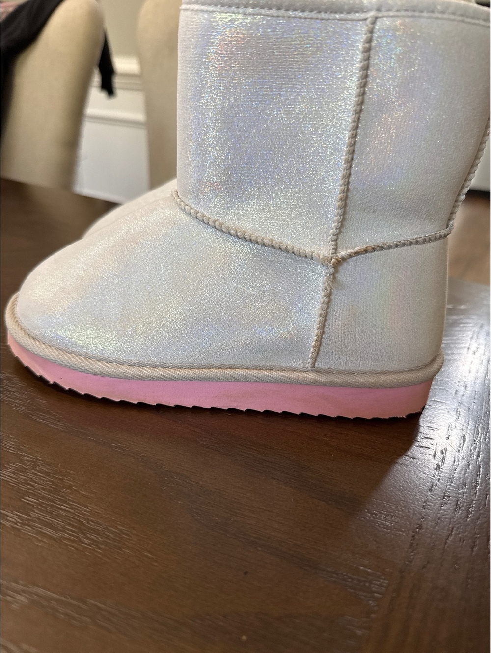 Old navy slip in boots size 1
